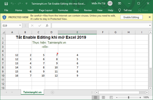 cach tat enable editing khi mo excel 2019 1 cach tat enable editing khi mo excel 2019 1