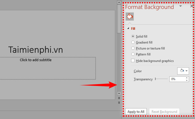 cach thay doi mau nen trong powerpoint 2010 2 cach thay doi mau nen trong powerpoint 2010 2