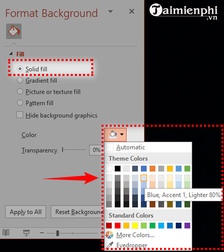 cach thay doi mau nen trong powerpoint 2010 3 cach thay doi mau nen trong powerpoint 2010 3