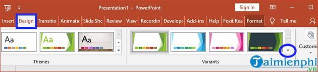 cach thay doi theme trong powerpoint 8 cach thay doi theme trong powerpoint 8