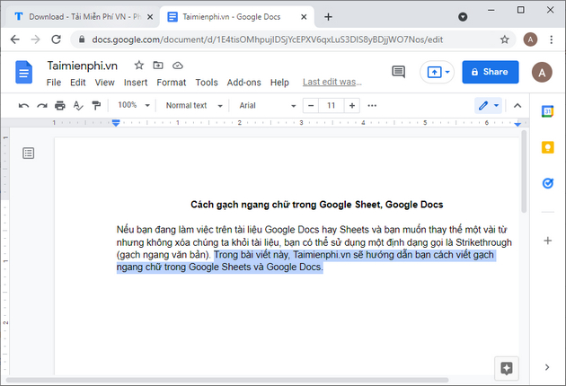 cach viet gach ngang chu trong google sheet google docs 7 cach viet gach ngang chu trong google sheet google docs 7