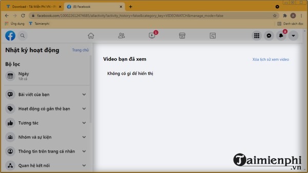 cach xoa lich su video da xem tren facebook 9 cach xoa lich su video da xem tren facebook 9