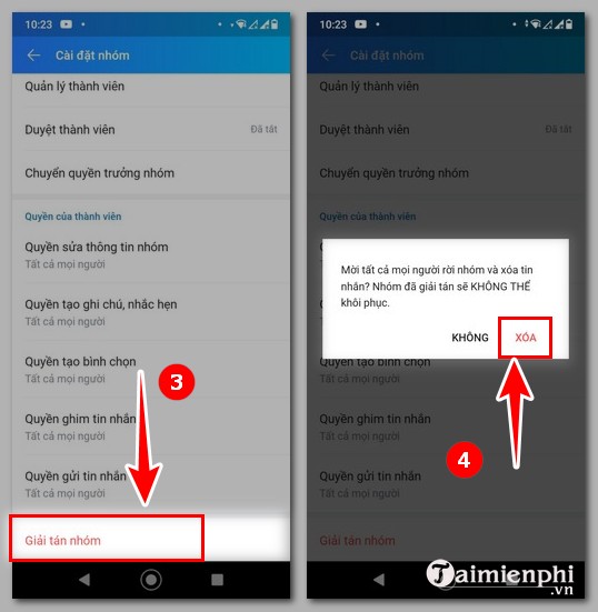 cach xoa nhom chat zalo 2 cach xoa nhom chat zalo 2
