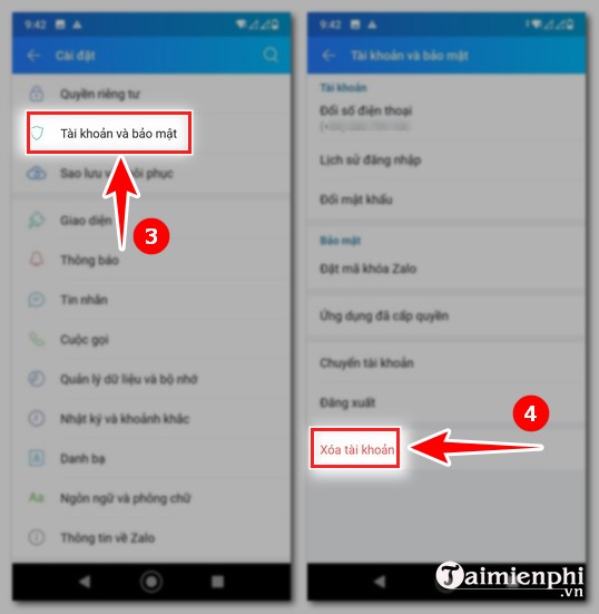 cach xoa tai khoan zalo tren dien thoai 2 cach xoa tai khoan zalo tren dien thoai 2