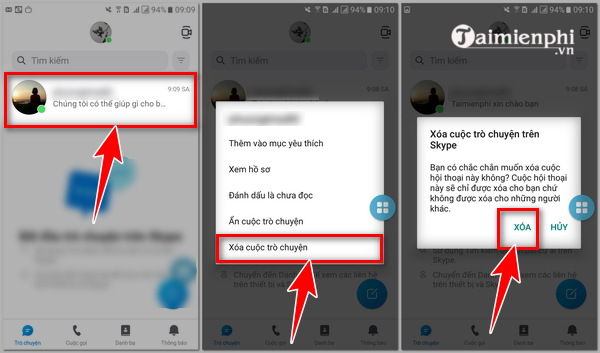 cach xoa tin nhan skype tren dien thoai 3 cach xoa tin nhan skype tren dien thoai 3