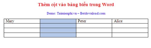 chen them dong cot vao word chen them dong cot vao word