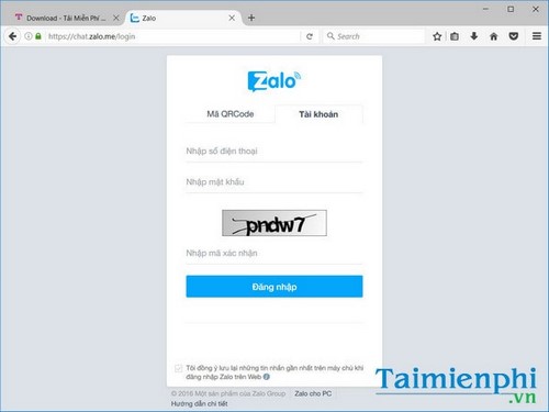 dang nhap zalo tren may tinh bang trinh duyet web 2 dang nhap zalo tren may tinh bang trinh duyet web 2