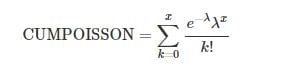 ham poisson dist trong excel 2 ham poisson dist trong excel 2