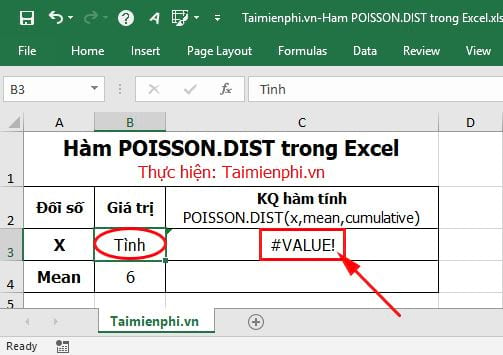 ham poisson dist trong excel 6 ham poisson dist trong excel 6