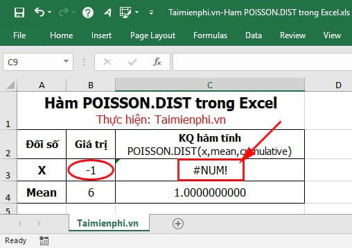 ham poisson dist trong excel 8 ham poisson dist trong excel 8