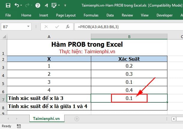 ham prob trong excel 3 ham prob trong excel 3