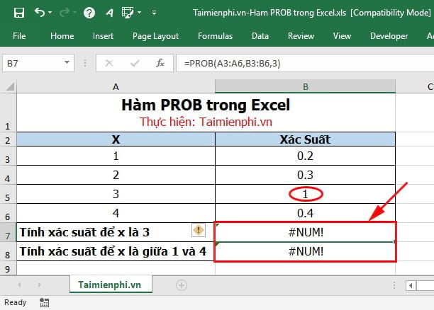 ham prob trong excel 6 ham prob trong excel 6