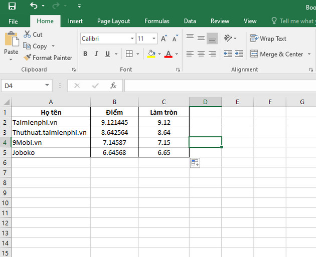 ham round trong excel 4 ham round trong excel 4