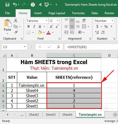 ham sheets trong excel 4 ham sheets trong excel 4