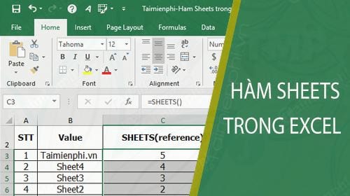 ham sheets trong ham sheets trong