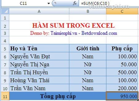 ham sum dung tinh tong trong ham sum dung tinh tong trong