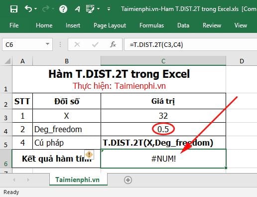 ham t dist 2t trong excel 4 ham t dist 2t trong excel 4