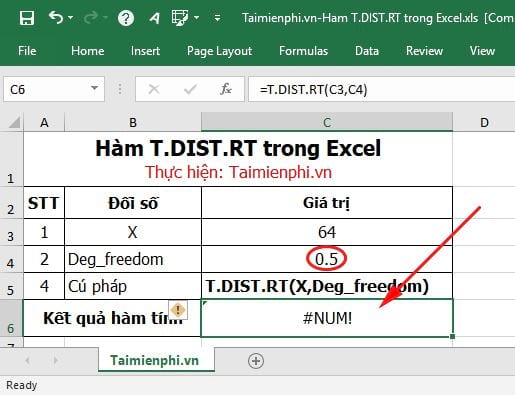 ham t dist rt trong excel 5 ham t dist rt trong excel 5