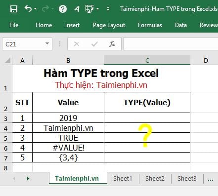 ham type trong excel 1 ham type trong excel 1