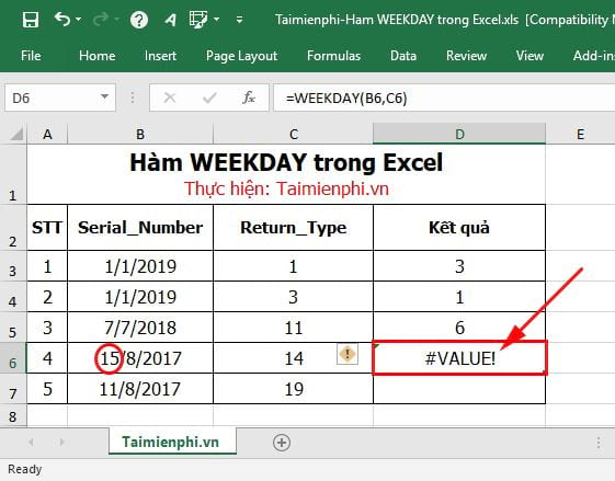 ham weekday trong excel 5 ham weekday trong excel 5