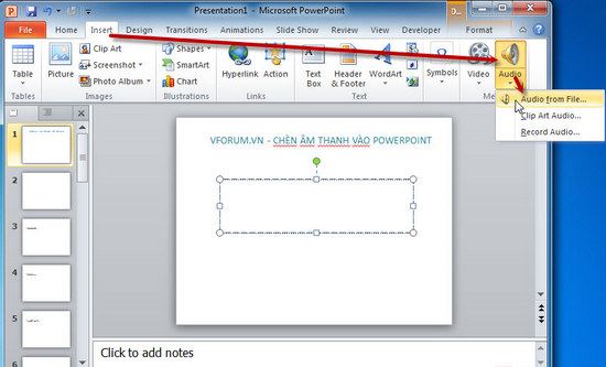 huong dan chen am thanh audio nhac vao trong powerpoint 1 huong dan chen am thanh audio nhac vao trong powerpoint 1