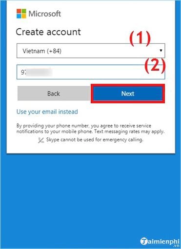 huong dan dang ky skype bang so dien thoai 2 huong dan dang ky skype bang so dien thoai 2