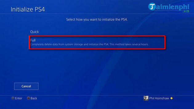 huong dan factory reset may ps4 3 huong dan factory reset may ps4 3