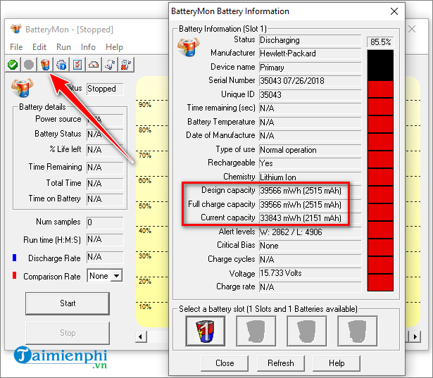 huong dan kiem tra chai pin laptop bang batterymon huong dan kiem tra chai pin laptop bang batterymon