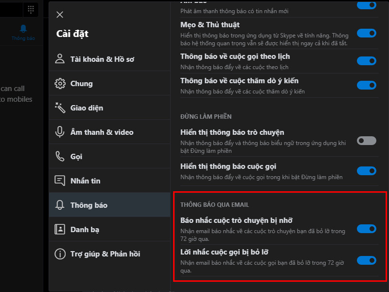 huong dan tat thong bao tren skype moi 5 huong dan tat thong bao tren skype moi 5