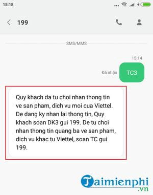 huong dan tu choi tin nhan quang cao cua viettel 2 huong dan tu choi tin nhan quang cao cua viettel 2