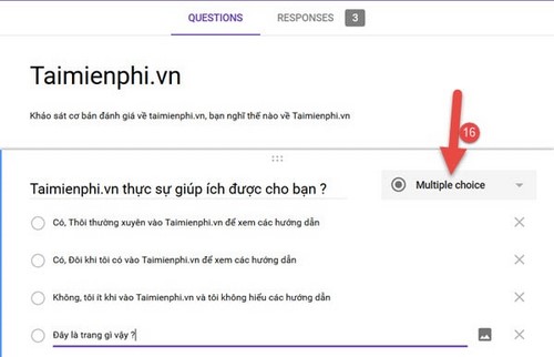 lua chon hinh thuc tra loi trong goggle forms 9 lua chon hinh thuc tra loi trong goggle forms 9
