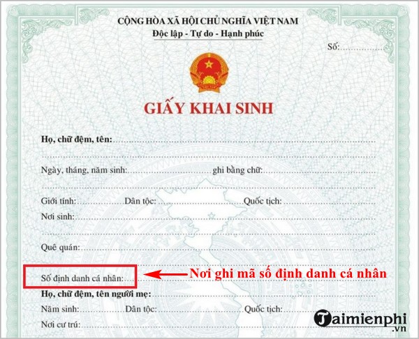 ma dinh danh la gi cach lay ma so dinh danh 6 ma dinh danh la gi cach lay ma so dinh danh 6