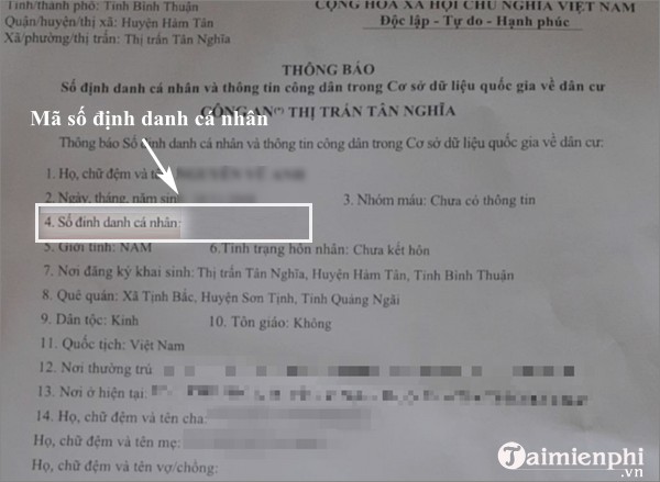 ma dinh danh la gi cach lay ma so dinh danh 7 ma dinh danh la gi cach lay ma so dinh danh 7