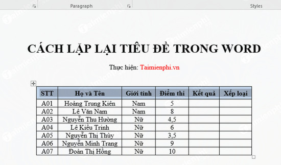 neQf lap lai dong tieu de cua bang o cac trang trong word 1 neQf lap lai dong tieu de cua bang o cac trang trong word 1