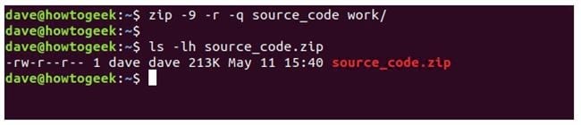 nen va giai nen file zip tren terminal linux 11 nen va giai nen file zip tren terminal linux 11