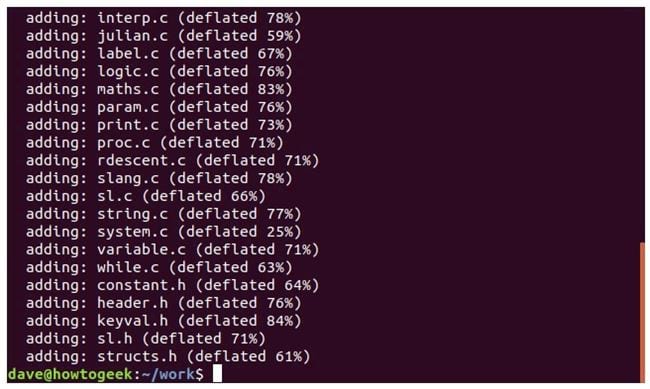 nen va giai nen file zip tren terminal linux 4 nen va giai nen file zip tren terminal linux 4