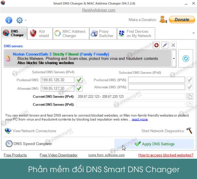 phan mem doi dns 4 phan mem doi dns 4