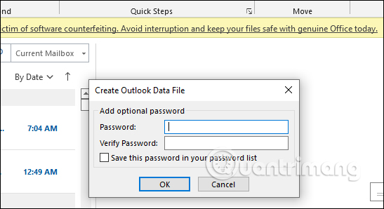 sao luu du lieu Outlook 43 sao luu du lieu Outlook 43