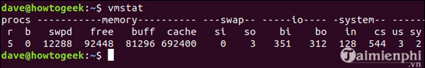 su dung lenh vmstat tren linux 1 su dung lenh vmstat tren linux 1