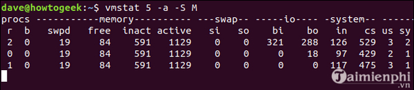 su dung lenh vmstat tren linux 10 su dung lenh vmstat tren linux 10