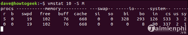 su dung lenh vmstat tren linux 8 su dung lenh vmstat tren linux 8