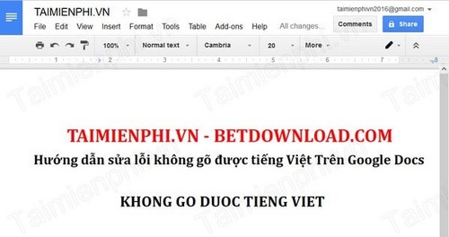 sua loi khong go duoc tieng viet tren gogle docs 112 sua loi khong go duoc tieng viet tren gogle docs 112