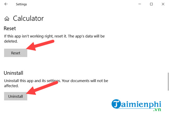 sua loi may tinh calculator khong hoat dong tren windows 10 10 sua loi may tinh calculator khong hoat dong tren windows 10 10