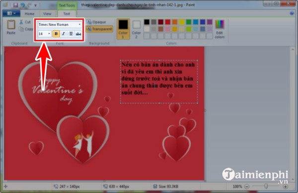 tao thiep valentine bang paint 37 tao thiep valentine bang paint 37