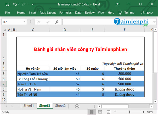 to mau xen ke trong excel 7 to mau xen ke trong excel 7