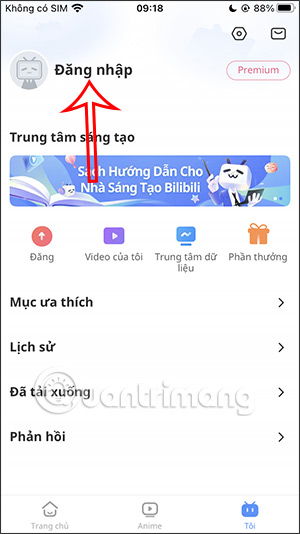 Bilibili dang ky tai khoan 2 Bilibili dang ky tai khoan 2