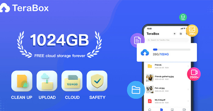Cach dung Terabox luu tru voi 1TB mien phi Cach dung Terabox luu tru voi 1TB mien phi