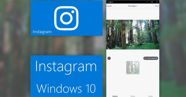 Cach quan ly Instagram tu may tinh Windows 10 Cach quan ly Instagram tu may tinh Windows 10