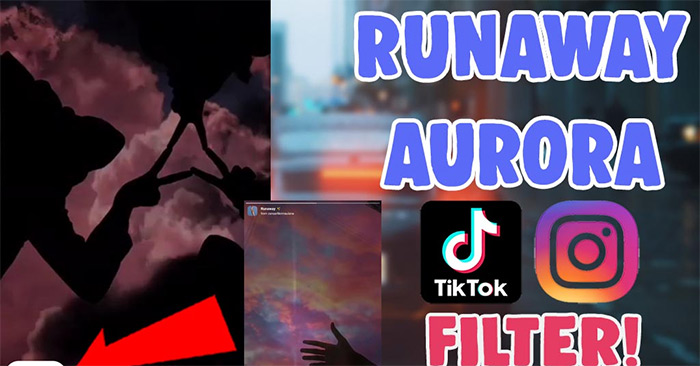 Cach tai hieu ung Runaway Aurora tren Instagram Cach tai hieu ung Runaway Aurora tren Instagram