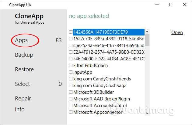 CloneApp UA sao luu UWP 4 CloneApp UA sao luu UWP 4